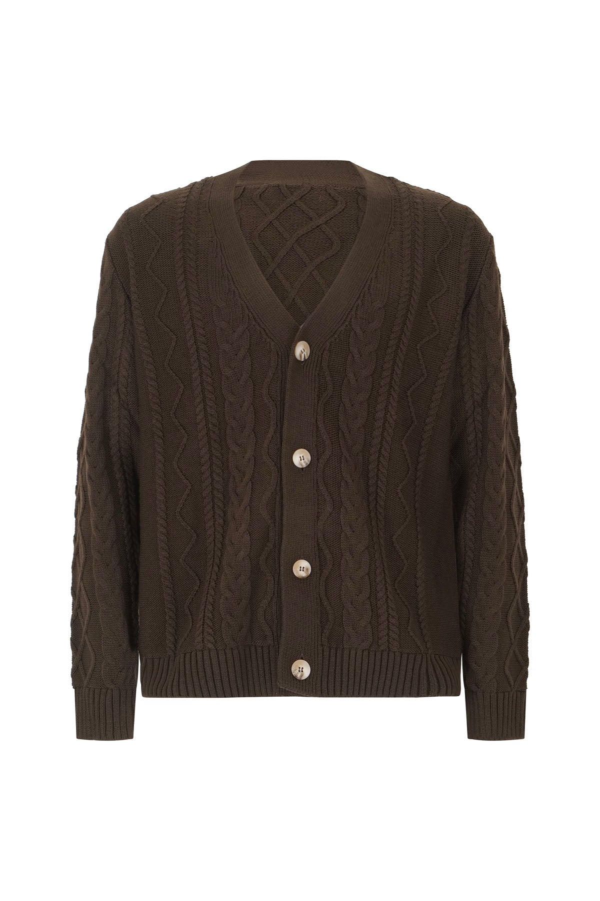 Cardigan scollo a V