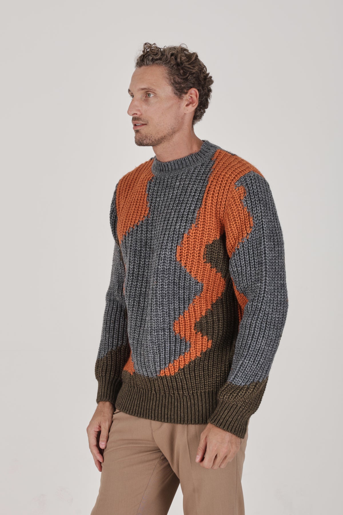 Maglione girocollo design