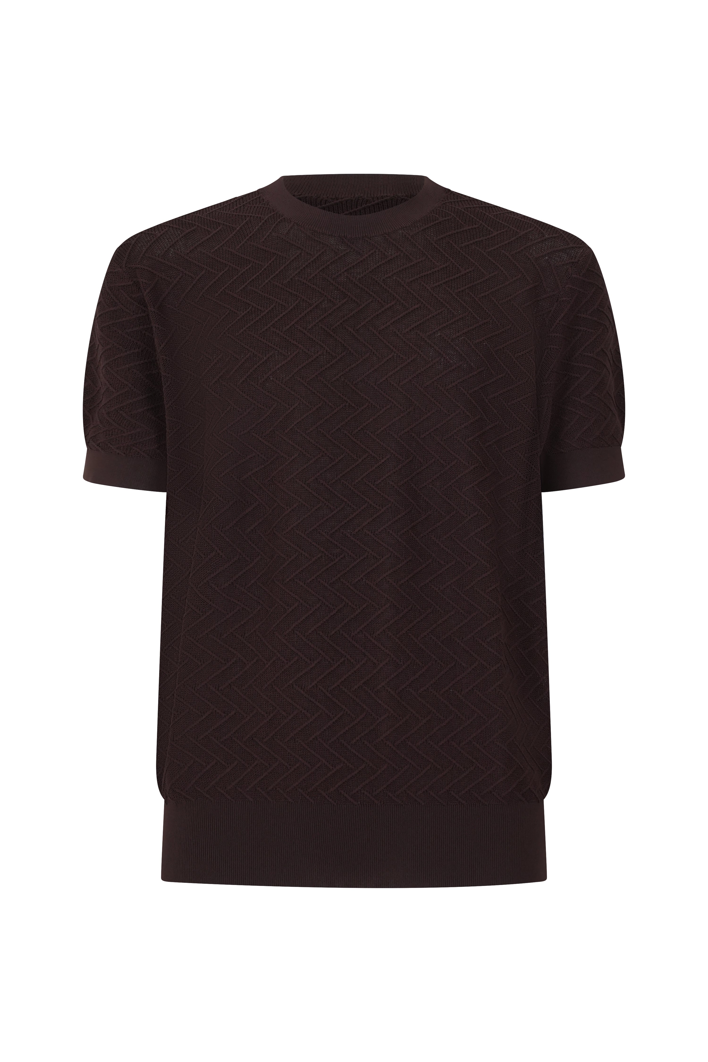 T-shirt in filo fantasia