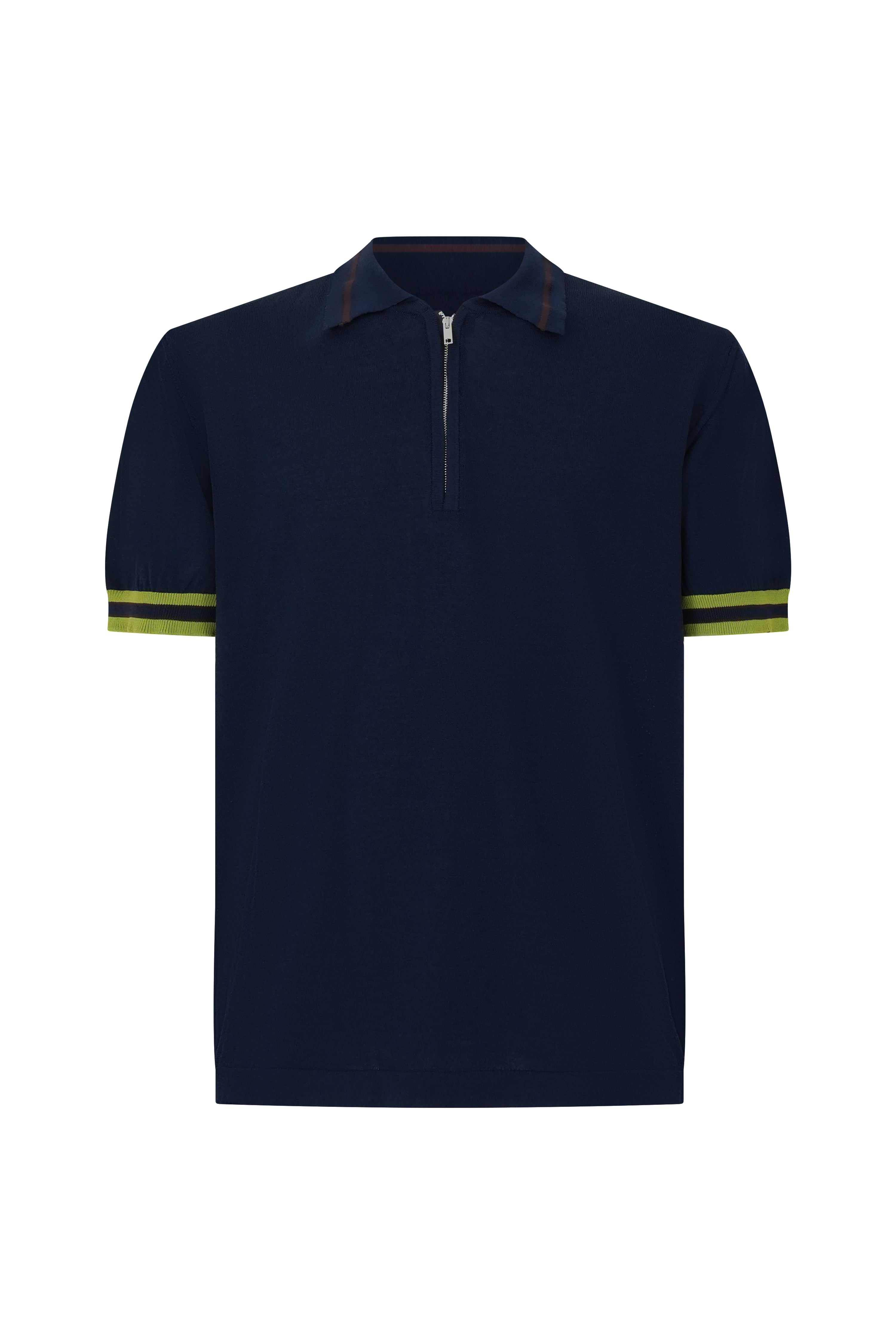 Polo con zip