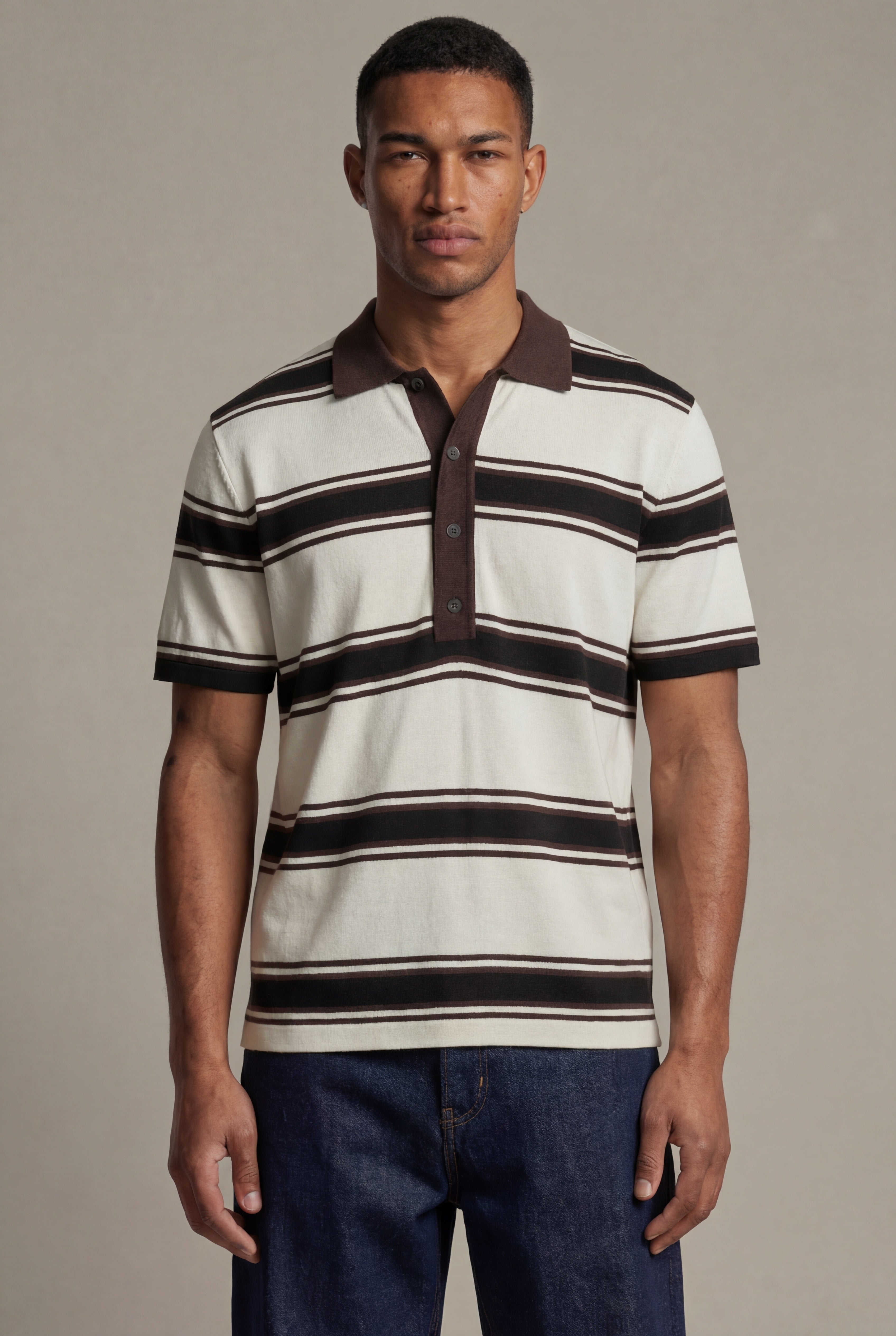 Polo a righe