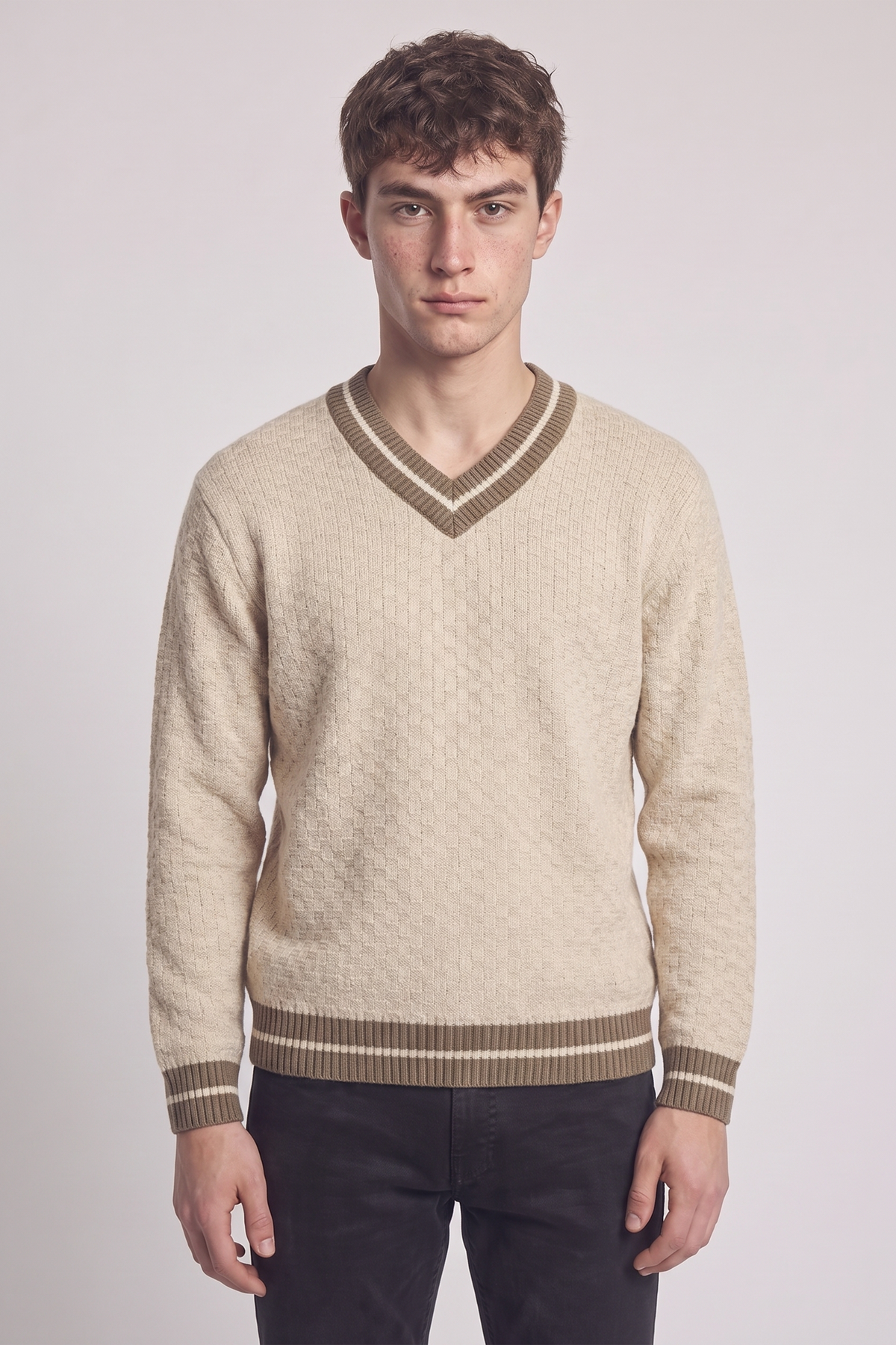 Maglione scollo a V